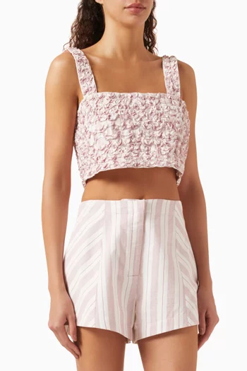 Lena Crop Top in Organic Cotton