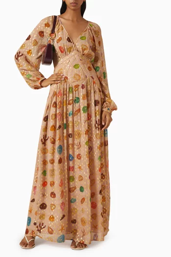 فستان شيل رين طويل