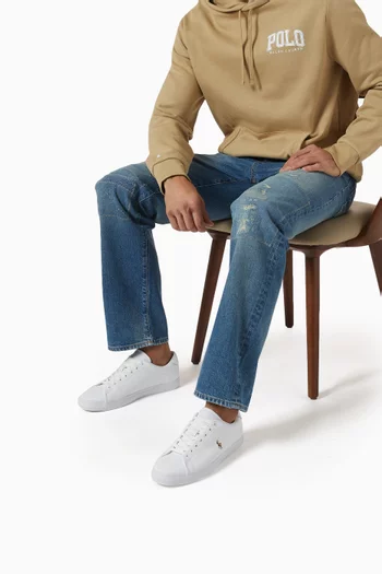 Longwood Sneakers in Smooth Leather