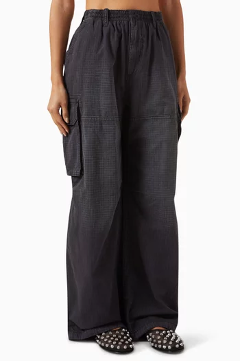 Pre-styled Cargo Pants in Ripstop