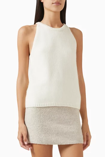 Singlet Tank Top in Cashmere