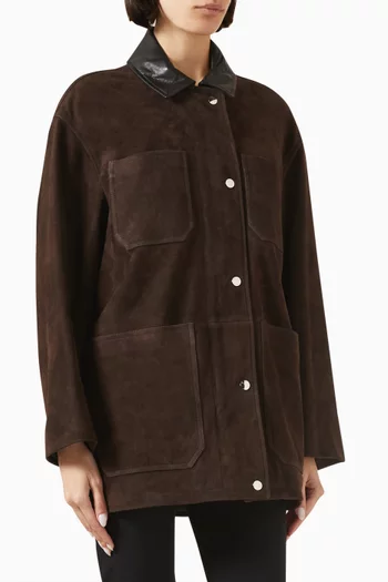 Barn Modern Jacket in Suede