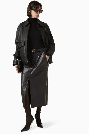 Drey Jacket in Leather