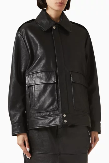 Drey Jacket in Leather