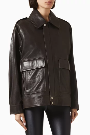 Drey Jacket in Leather