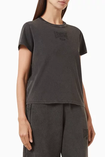 Shrunk Logo T-shirt in Cotton