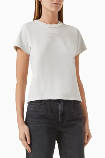 Shrunk Logo T-shirt in Cotton