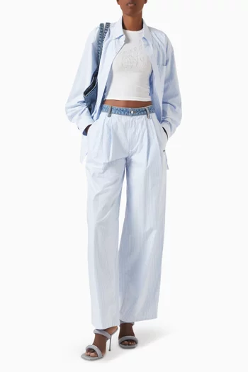 Oversized Boyfriend Shirt in Cotton