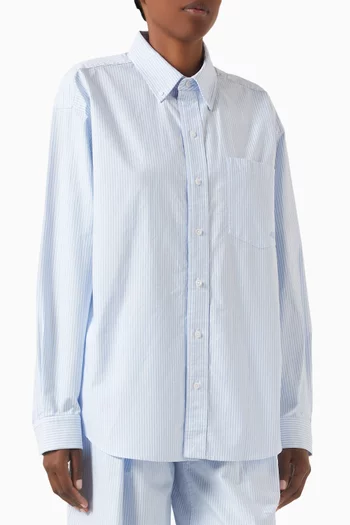 Oversized Boyfriend Shirt in Cotton