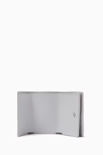 Mini Le City Wallet in Metallic Arena Lambskin