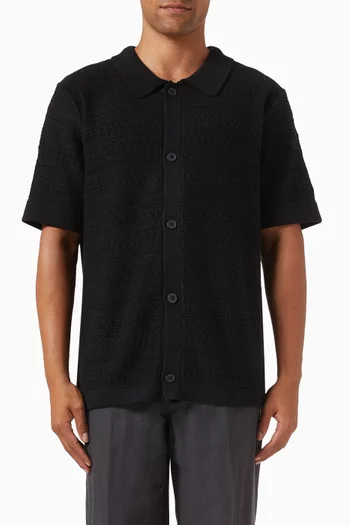 Shirt in Organic Cotton-knit