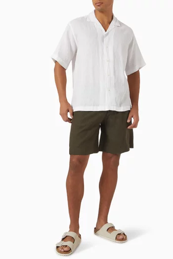 Button-up Shirt in Linen