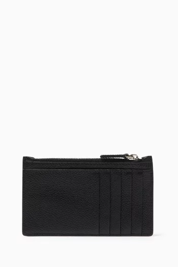 Cash Long Coin & Card Holder in Leather