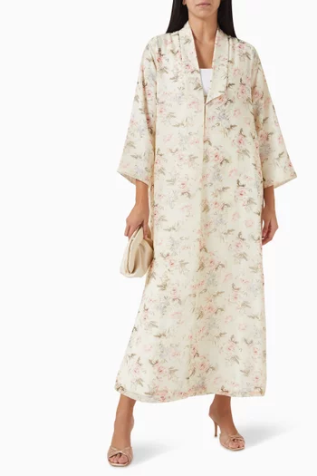 Zainah-cut Abaya in Chiffon