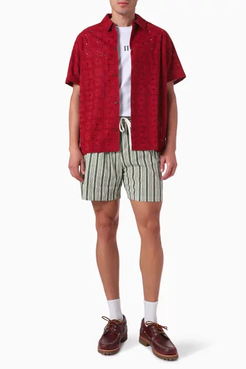 Hector Shirt in Broderie Anglaise