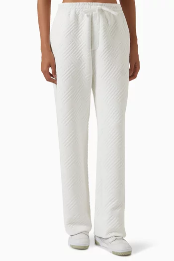 Unisex Embossed Track Pants