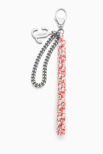 Braided Rope Bag Charm