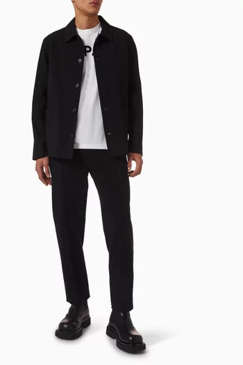 Brest Veste Jacket in Seersucker