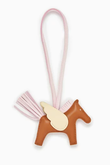 Unused Pegasus PM Bag Charm in Leather