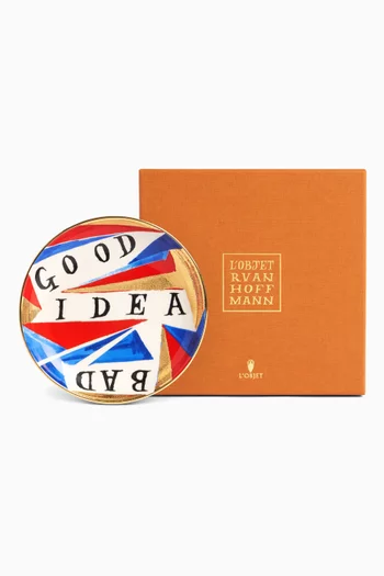 x Ruan Hoffmann Good/Bad Idea Plate