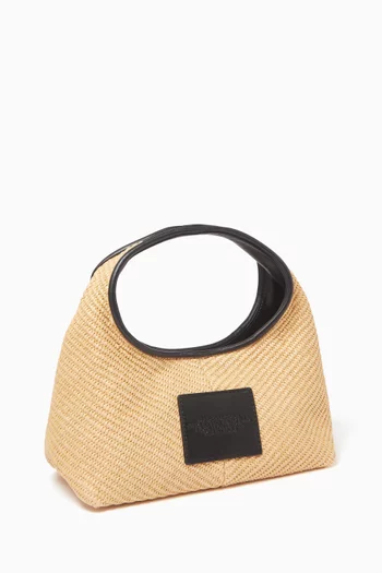 The Woven Mini Sack Bag