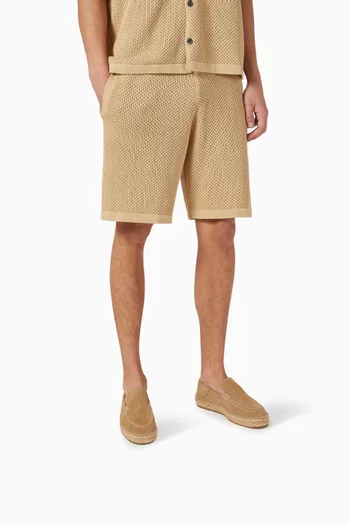 Traveler Loafer Espadrilles in Suede