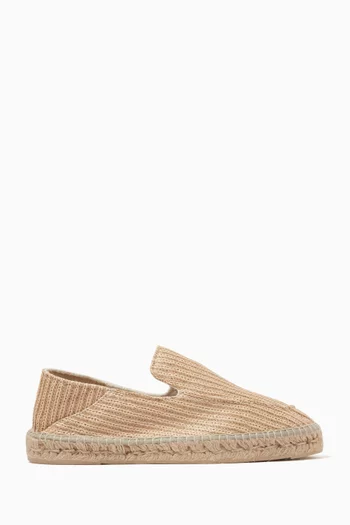 Traveler Loafer Espadrilles in Suede