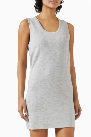 Dress in Merino-silk