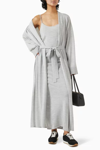 Dress in Merino-silk