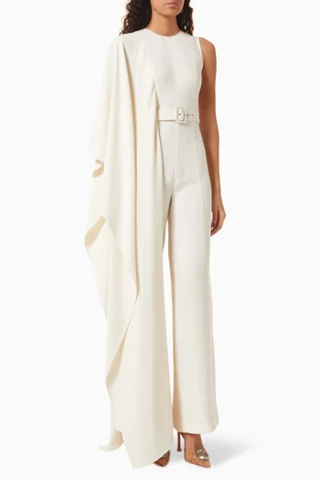 Olive Belted Jumpsuit