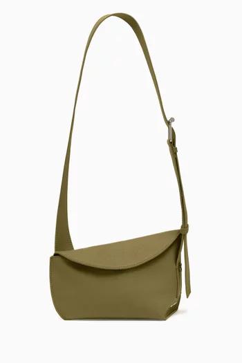 T-Bar Sling Bag in Leather