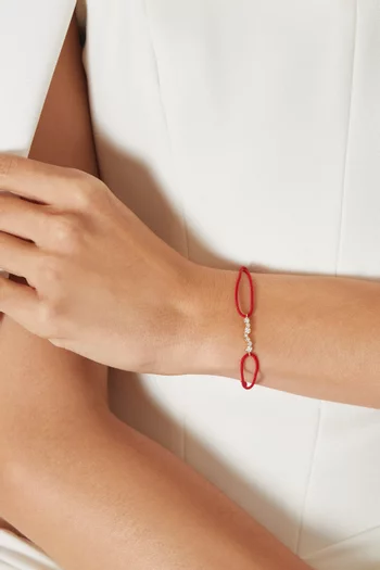 Amie Diamond Bracelet in 18kt Gold
