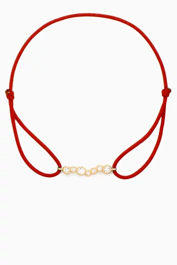 Amie Diamond Bracelet in 18kt Gold