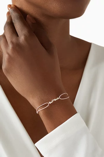 Amie Diamond Bracelet in 18kt Gold