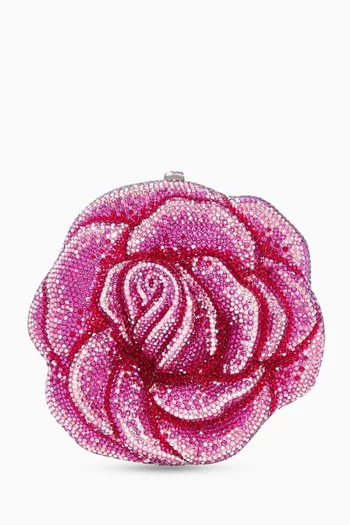 Rose Josephine Crystal Clutch