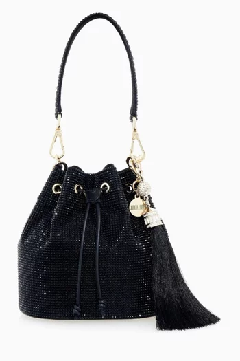 Piper Crystal Bucket Bag