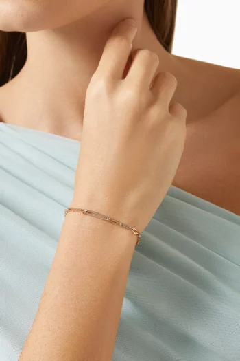 Connections Bracelet in !8kt Gold