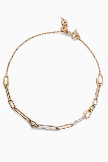 Connections Bracelet in !8kt Gold