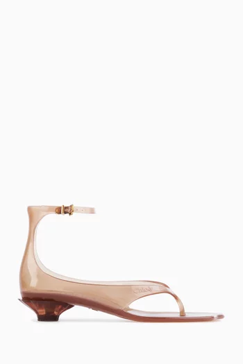 Jelly Thong Sandals in TPU