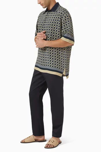 Printed Polo Shirt