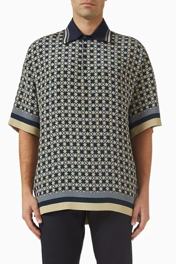 Printed Polo Shirt