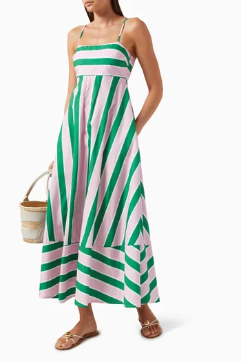 Rue Midi Dress in Cotton