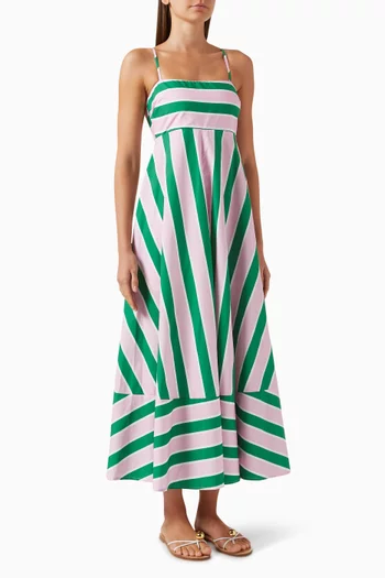 Rue Midi Dress in Cotton