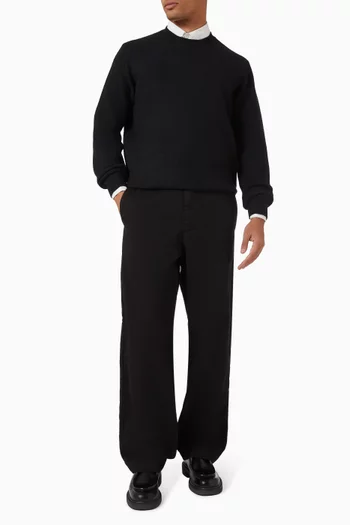 Loose Fit Chino Pants in Cotton