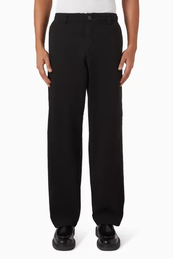 Loose Fit Chino Pants in Cotton