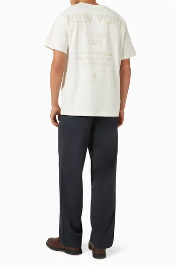 Anrro New York T-shirt in Organic Cotton