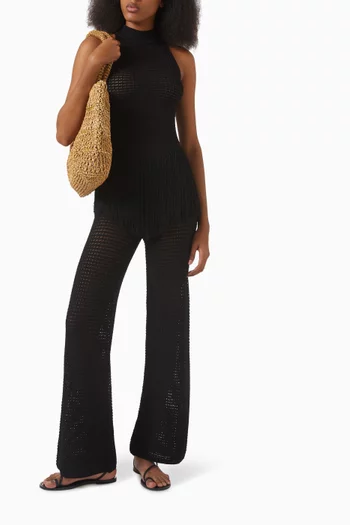 TItan Knit Fringe Top