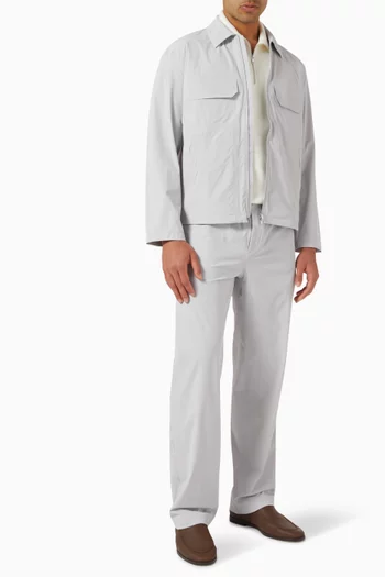 Elastic Pants in Tech-fabric