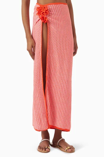 Magnolia Crochet Maxi Skirt