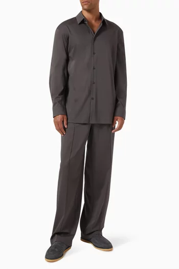 Pants in Pima Cotton